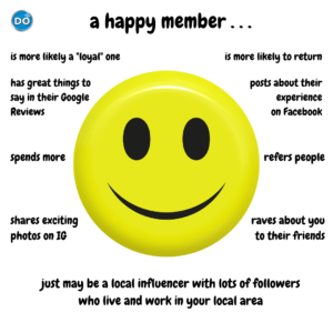 a happy member