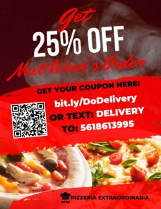 Delivery Pizza Flyer