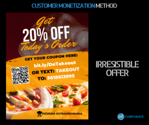Takeout Irresistible Offer